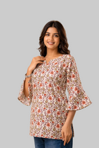 Casual Floral Kurti