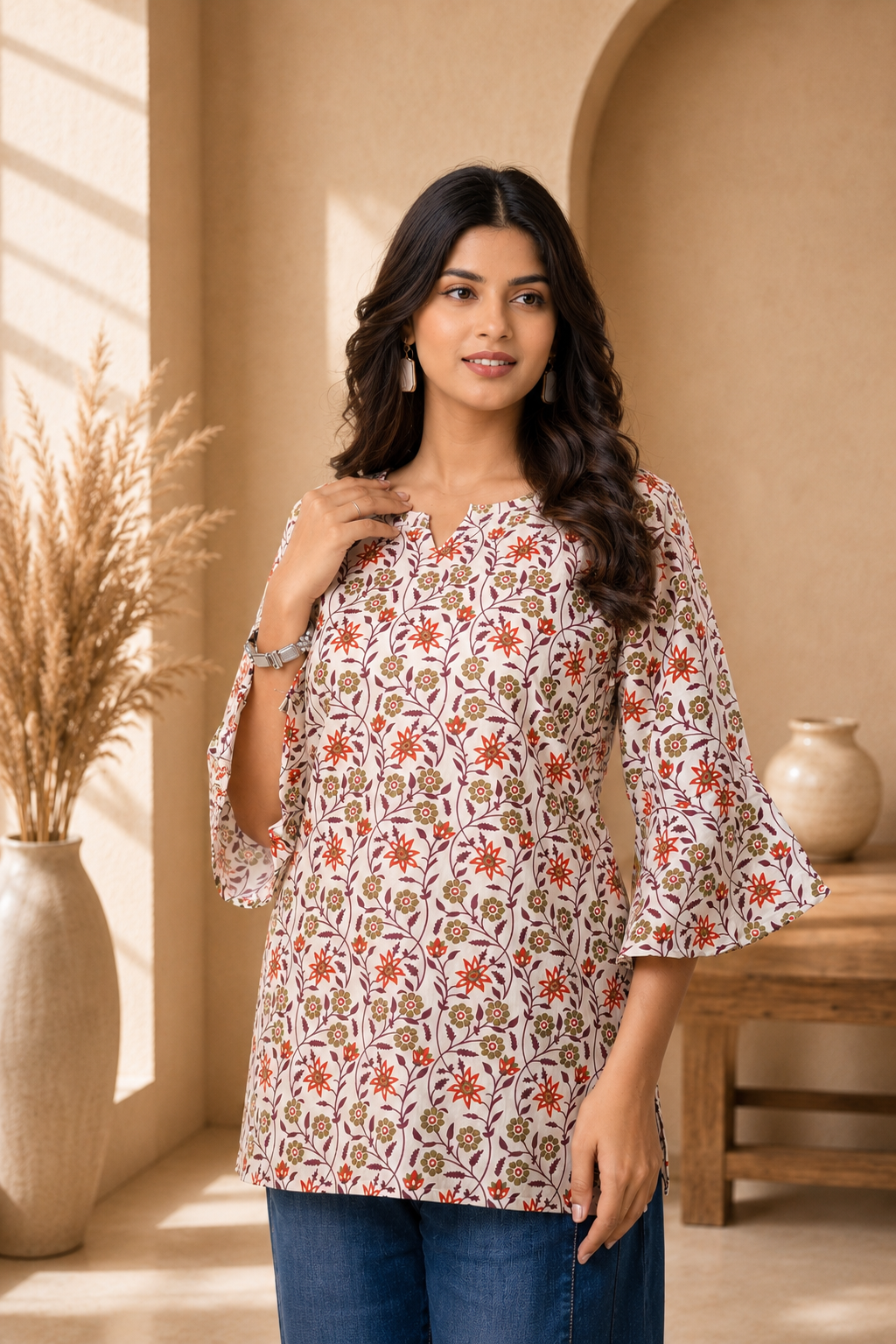 White Floral -010