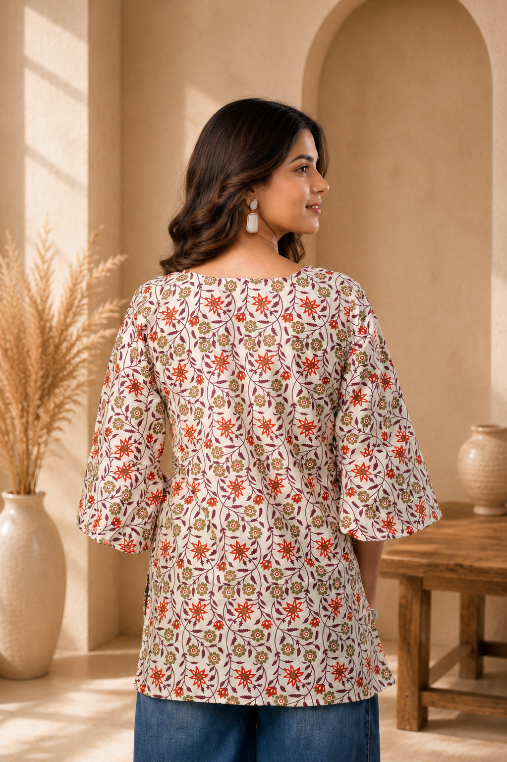 White Floral -010