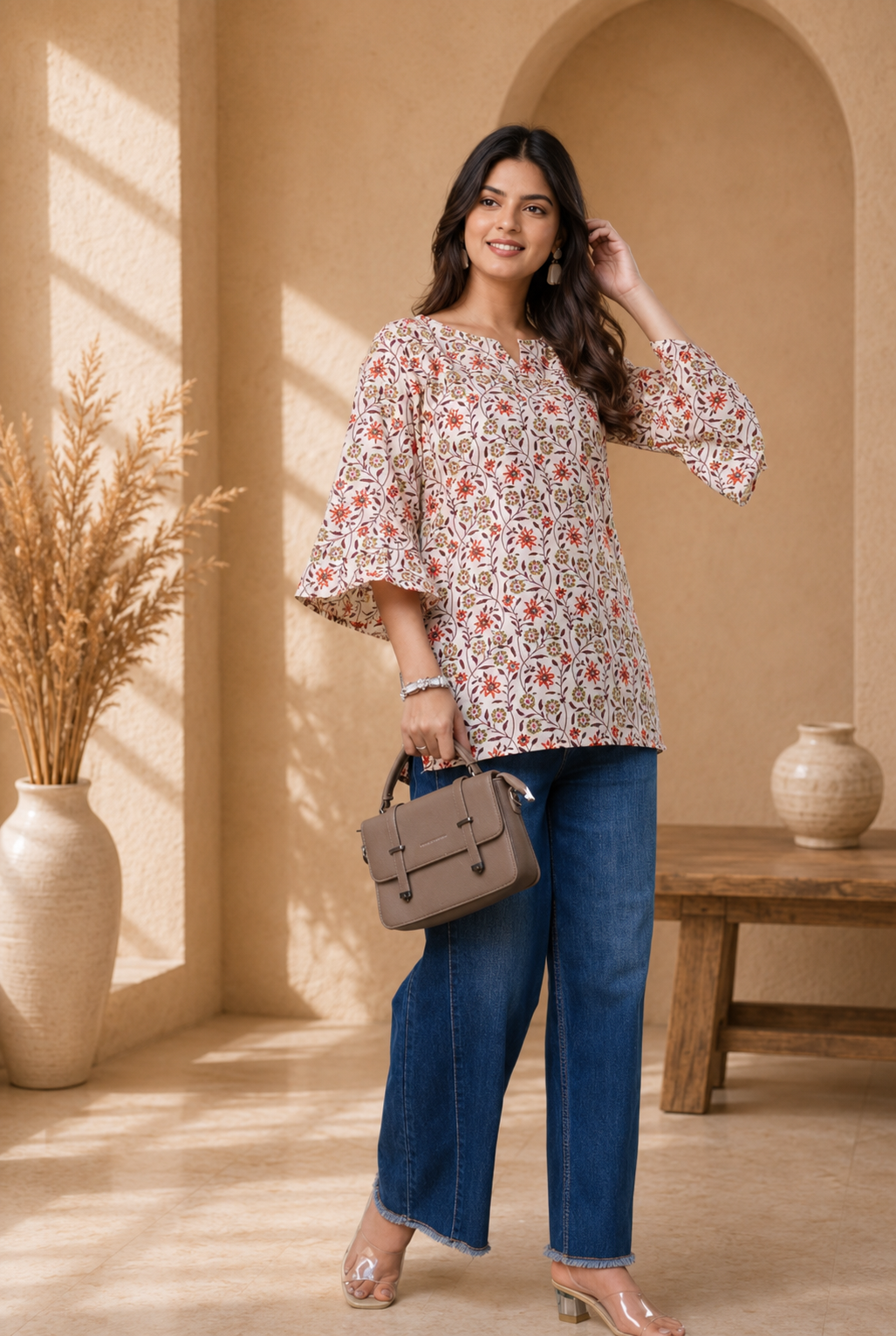 White Floral -010