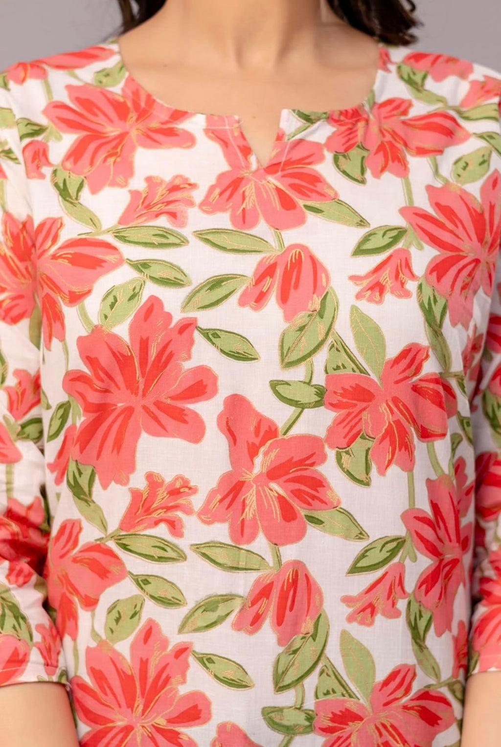 Fresh Floral Print-014